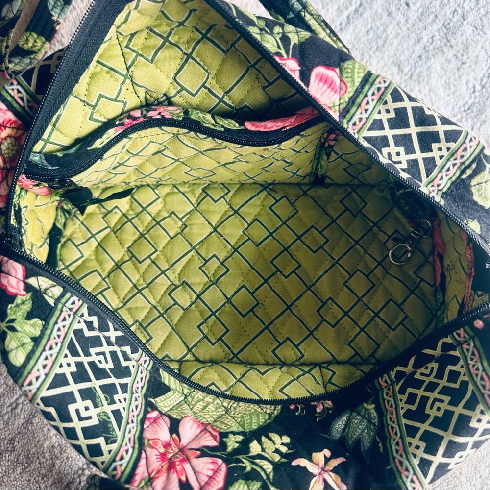 Vera Bradley Retired Botanica Small Duffel Bag - Picture 6 of 7